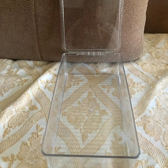 Interdesign Storage Organizer Bin, Clear - Picture 1 of 6